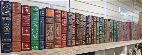The Franklin Library Greatest Books of the 20th Century Collection, 50 leather-bound gilt-tooled volumes